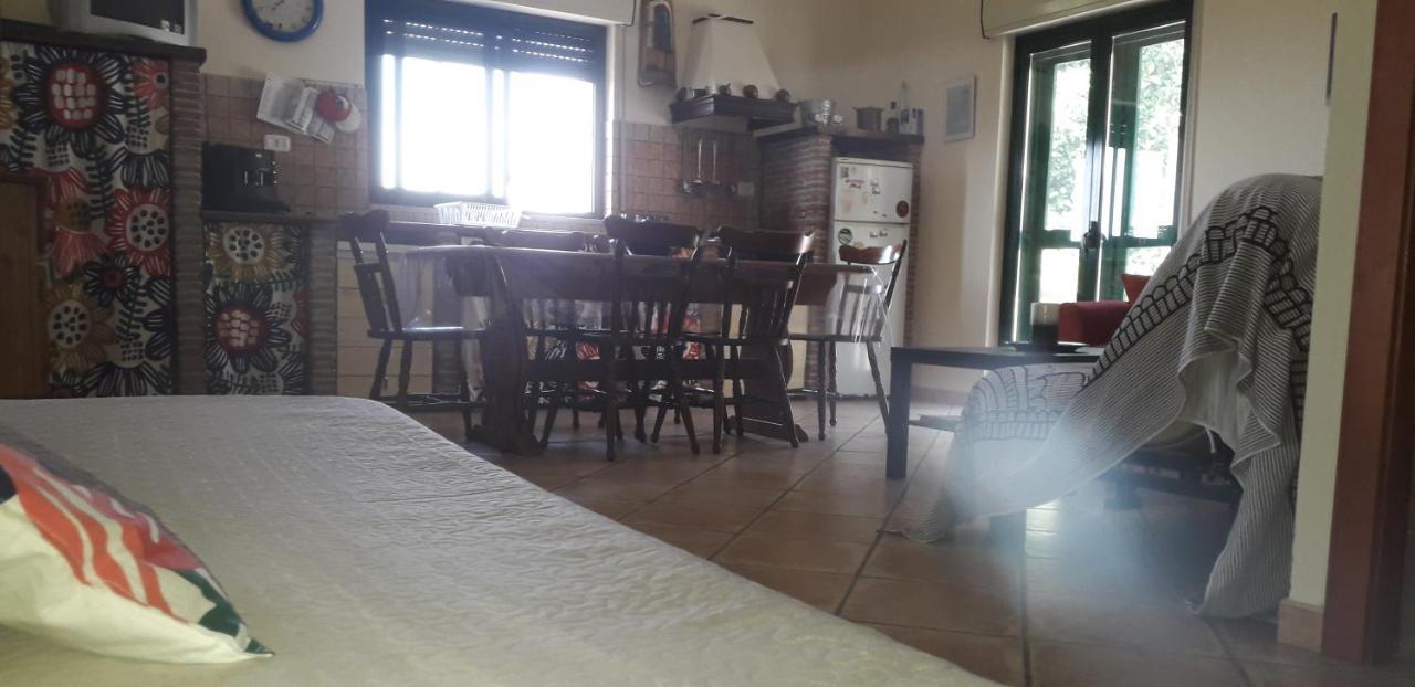 Castel di Iudica "San Placido Green House" Villa Con Piscina מראה חיצוני תמונה