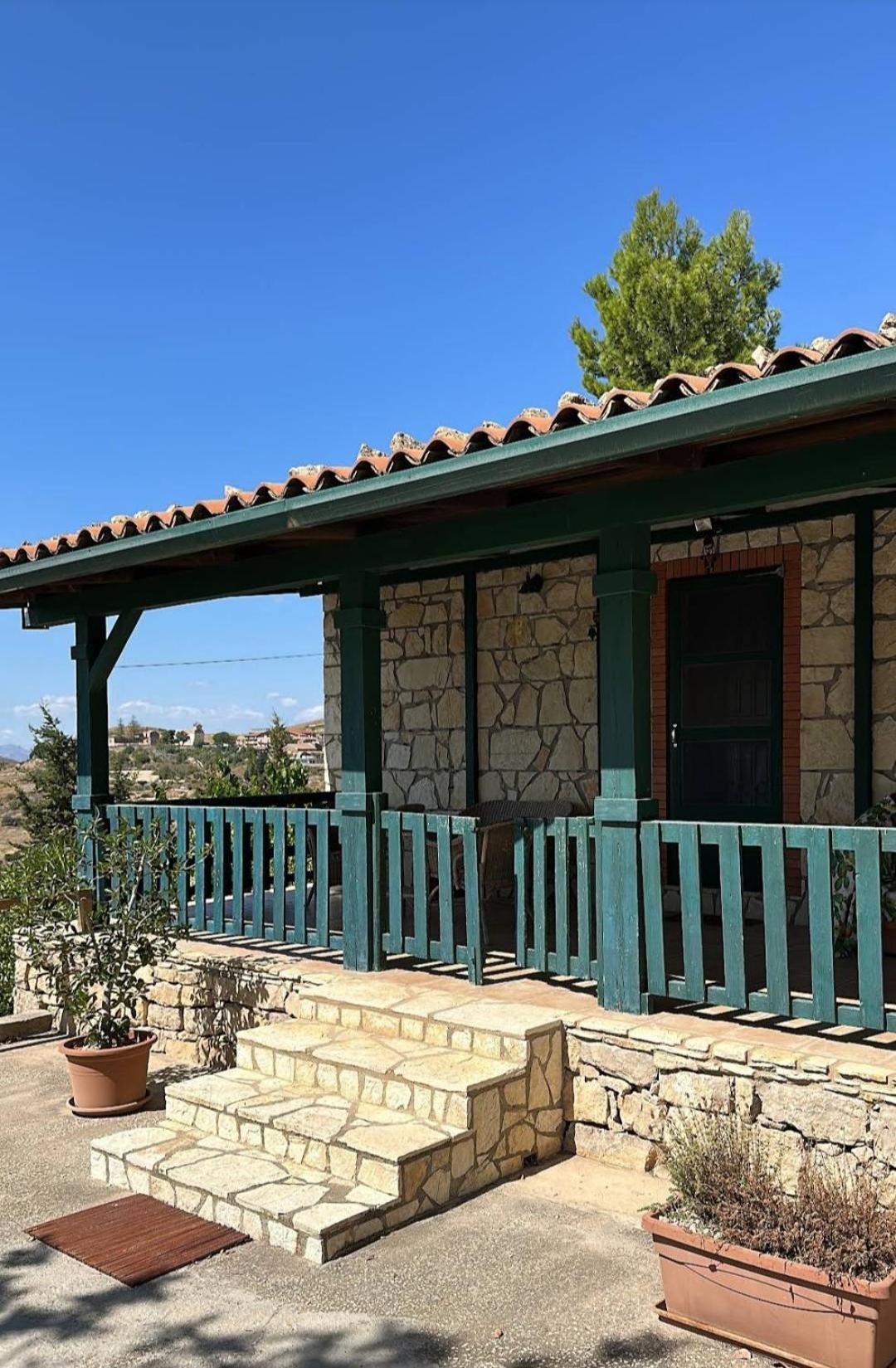 Castel di Iudica "San Placido Green House" Villa Con Piscina מראה חיצוני תמונה